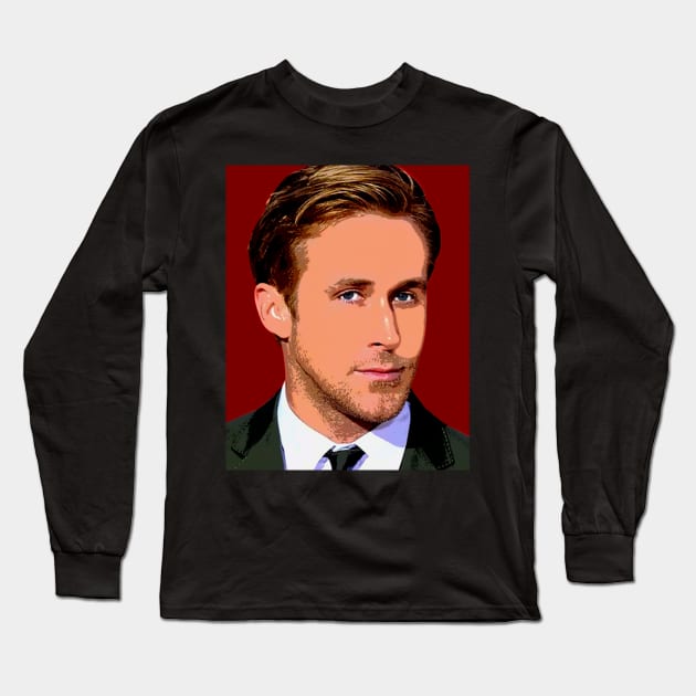 ryan gosling Long Sleeve T-Shirt by oryan80